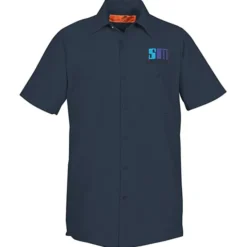 Red Kap Technician Short Sleeve Work Shirt - 24 hr