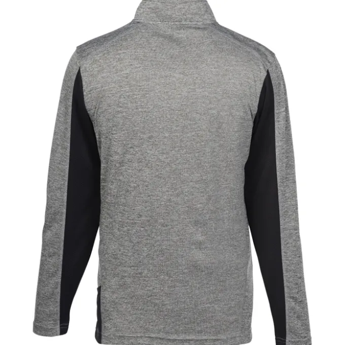 Reebok Crossover 1/4-Zip Lightweight Heather Pullover - Men's