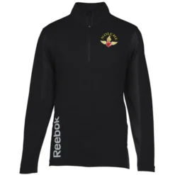 Reebok Crossover 1/4-Zip Lightweight Heather Pullover - Men's
