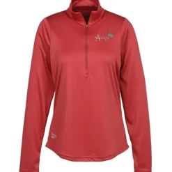 Reebok Icon 1/2-Zip Pullover - Ladies' - Embroidered