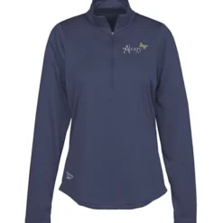 Reebok Icon 1/2-Zip Pullover - Ladies' - Embroidered