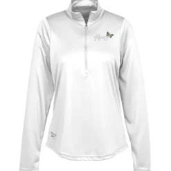 Reebok Icon 1/2-Zip Pullover - Ladies' - Embroidered