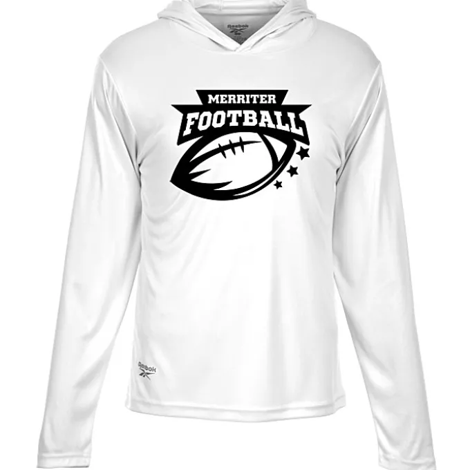 Reebok Max Long Sleeve Hooded T-Shirt