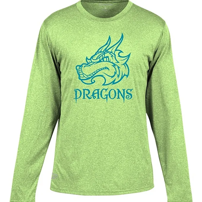 Reebok Performance LS Tee - Men's - Heathers - Screen