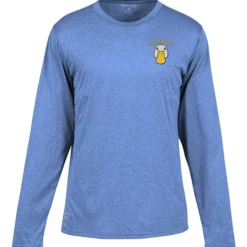 Reebok Performance LS Tee - Men's - Heathers - Embroidered