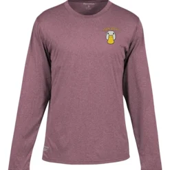 Reebok Performance LS Tee - Men's - Heathers - Embroidered