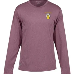 Reebok Performance LS Tee - Men's - Heathers - Embroidered