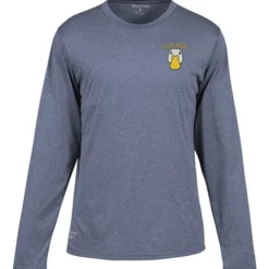Reebok Performance LS Tee - Men's - Heathers - Embroidered
