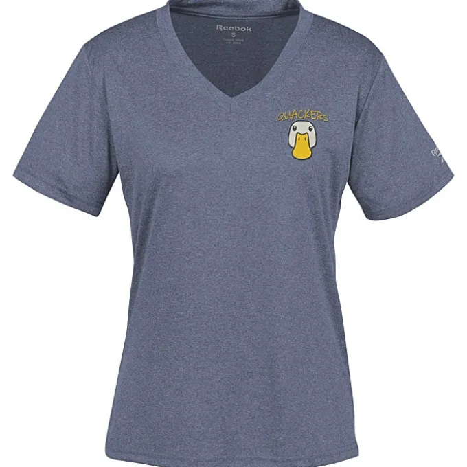 Reebok Performance Tee - Ladies' - Heathers - Embroidered