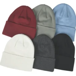 Refine Knit Cuff Beanie