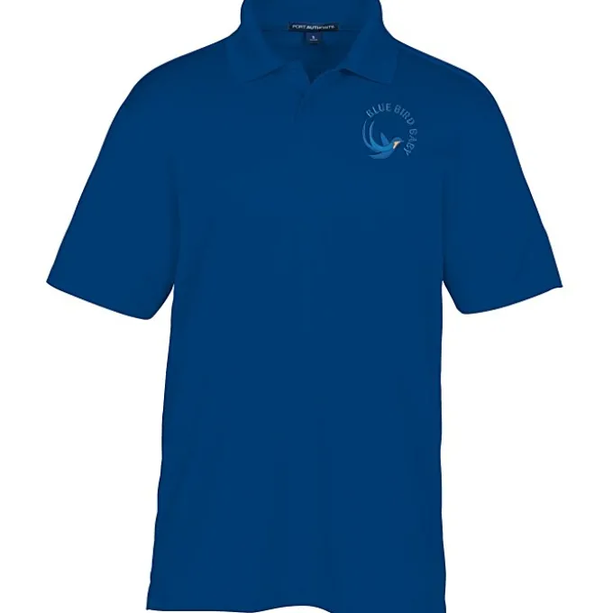 Refine Textured Performance Polo - Men's