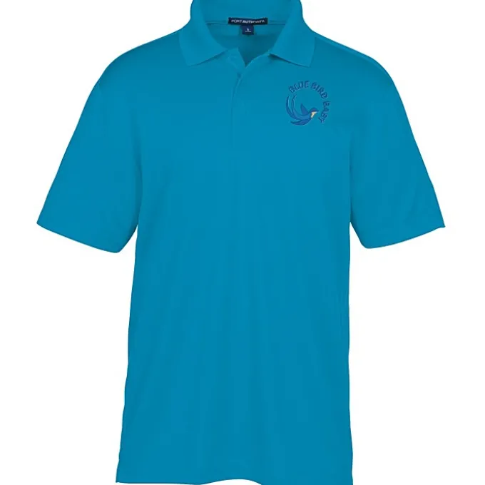 Refine Textured Performance Polo - Men's
