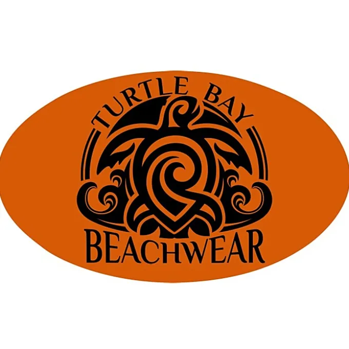 Reflective Color Sticker - Oval