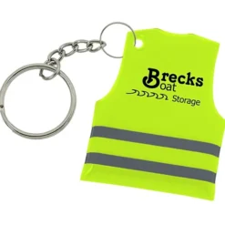 Reflective Safety Vest Keychain
