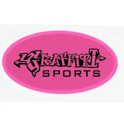 Reflective Sticker - Oval - 1 1/4 inches x 2 1/4 inches