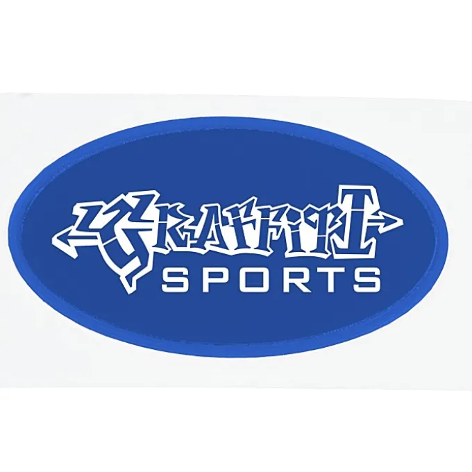 Reflective Sticker - Oval - 1 1/4 inches x 2 1/4 inches