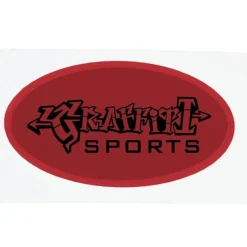 Reflective Sticker - Oval - 1 1/4 inches x 2 1/4 inches