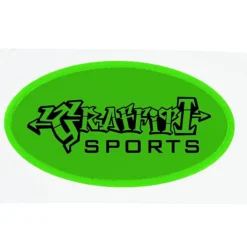 Reflective Sticker - Oval - 1 1/4 inches x 2 1/4 inches