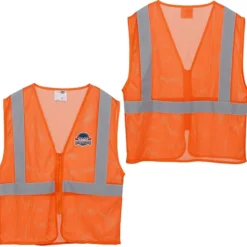 Reflective Zippered Vest