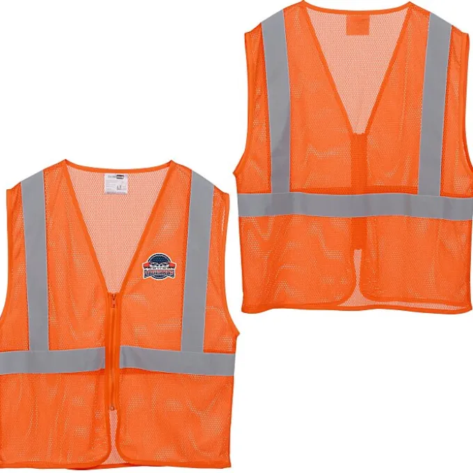 Reflective Zippered Vest