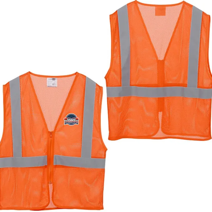 Reflective Zippered Vest