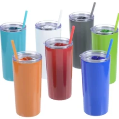 Refresh Baylos Vacuum Tumbler with Straw - 20 oz