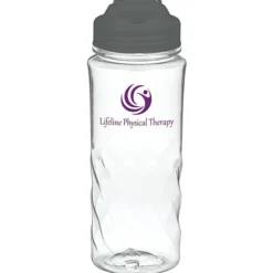 Refresh Captivate Water Bottle with Flip Lid - 20 oz - Clear