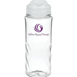 Refresh Captivate Water Bottle with Flip Lid - 20 oz - Clear