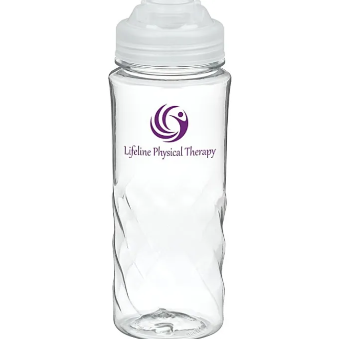 Refresh Captivate Water Bottle with Flip Lid - 20 oz - Clear