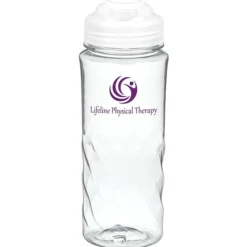 Refresh Captivate Water Bottle with Flip Lid - 20 oz - Clear