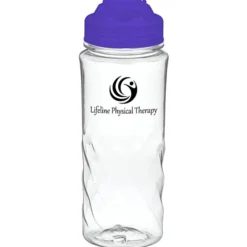 Refresh Captivate Water Bottle with Flip Lid - 20 oz - Clear