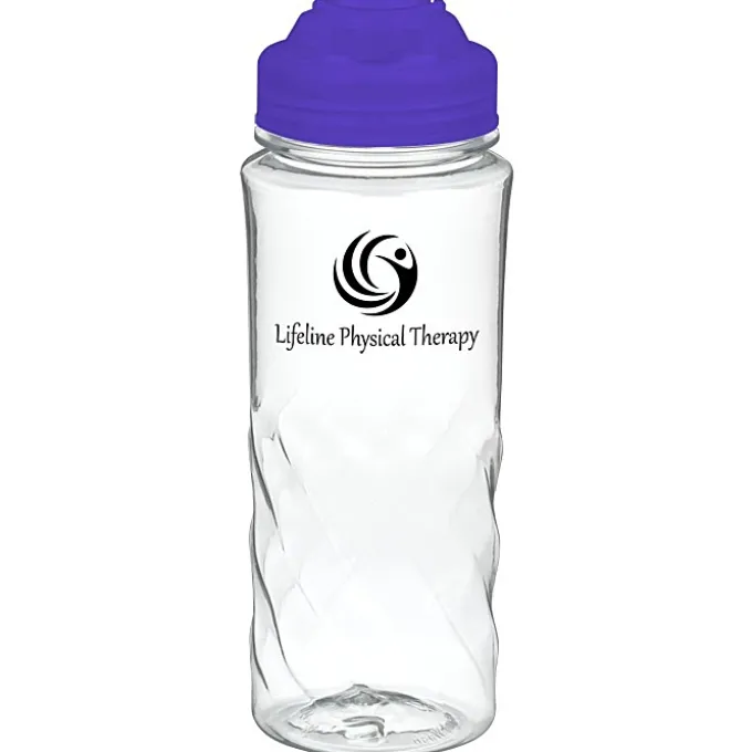 Refresh Captivate Water Bottle with Flip Lid - 20 oz - Clear