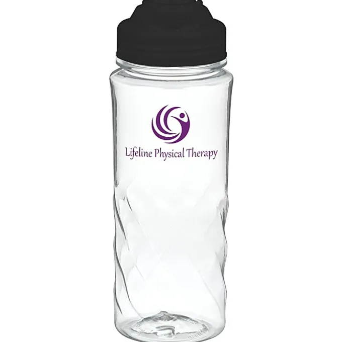 Refresh Captivate Water Bottle with Flip Lid - 20 oz - Clear