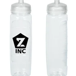 Refresh Clutch Water Bottle - 28 oz - Clear