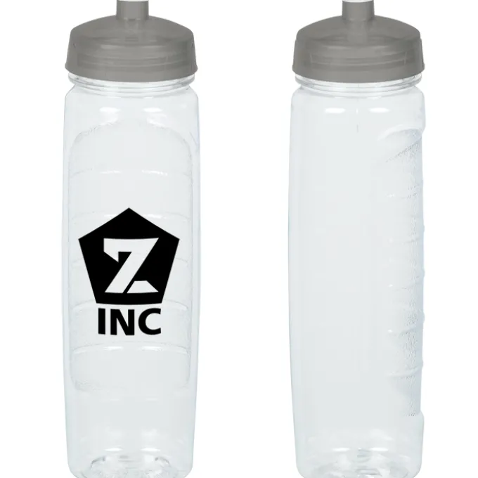 Refresh Clutch Water Bottle - 28 oz - Clear - 24 hr