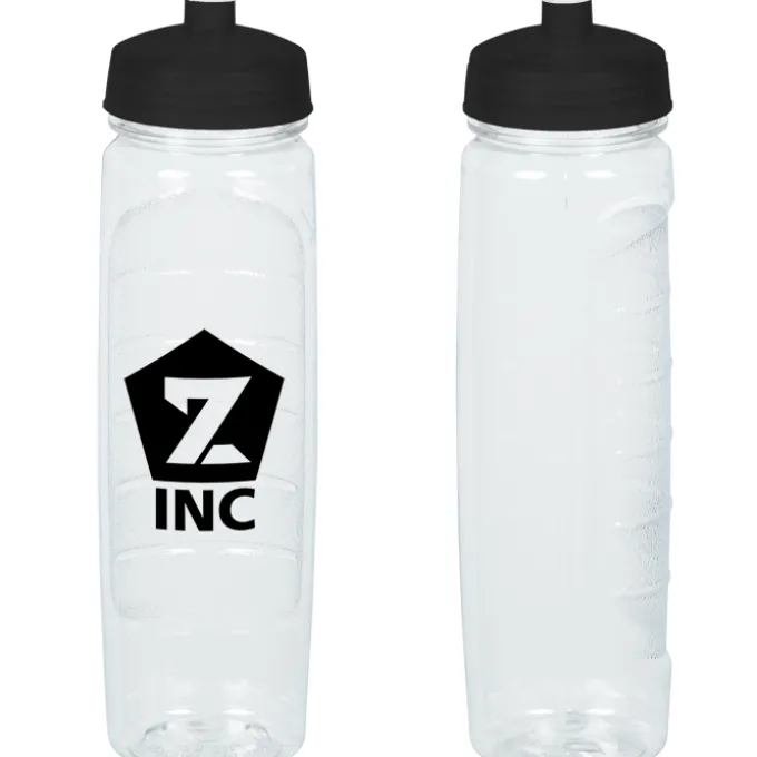 Refresh Clutch Water Bottle - 28 oz - Clear - 24 hr