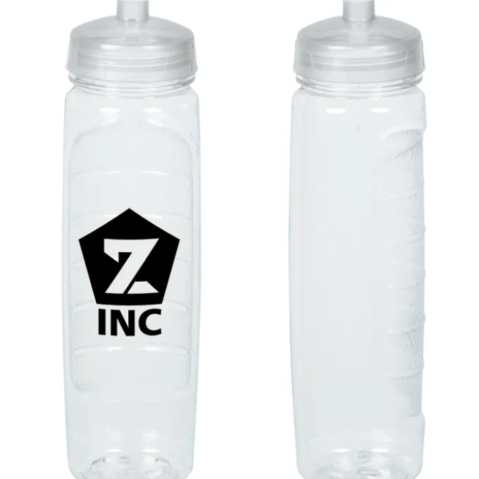 Refresh Clutch Water Bottle - 28 oz - Clear - 24 hr