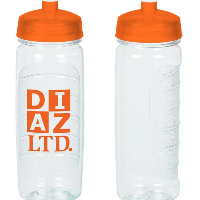 Refresh Clutch Water Bottle - 20 oz- Clear - 24 hr
