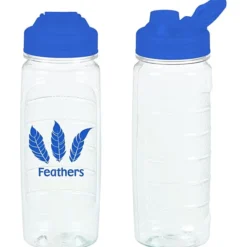 Refresh Clutch Water Bottle with Flip Lid - 20 oz - Clear