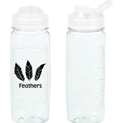 Refresh Clutch Water Bottle with Flip Lid - 20 oz - Clear