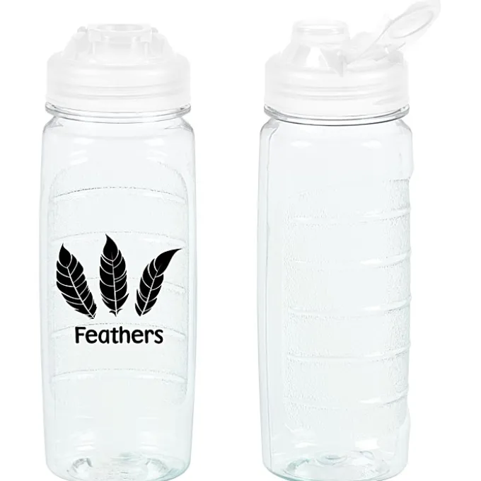 Refresh Clutch Water Bottle with Flip Lid - 20 oz - Clear