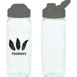 Refresh Clutch Water Bottle with Flip Lid - 20 oz - Clear