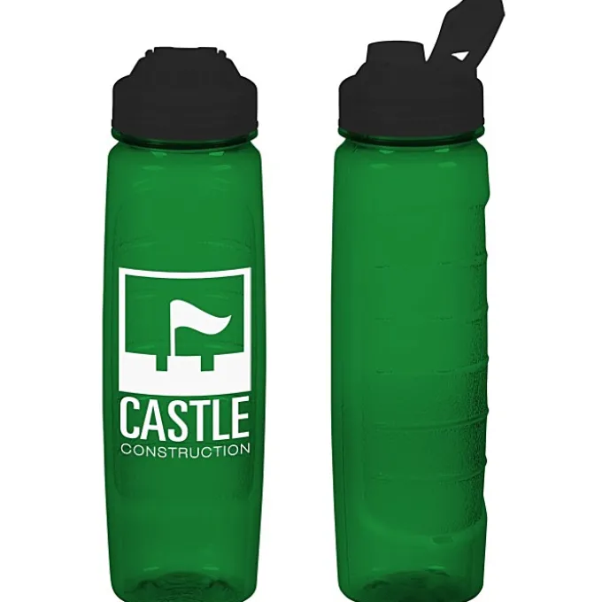 Refresh Clutch Water Bottle with Flip Lid - 28 oz