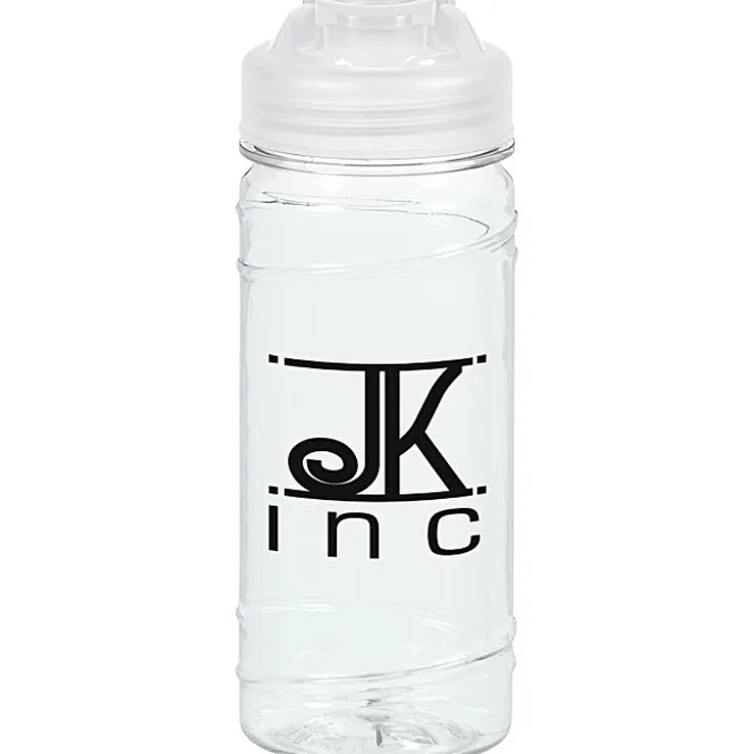 Refresh Cyclone Water Bottle with Flip Lid - 16 oz - Clear
