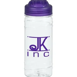 Refresh Cyclone Water Bottle with Flip Lid - 16 oz - Clear