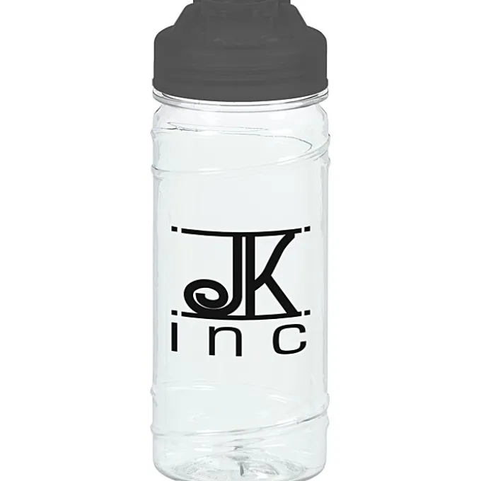 Refresh Cyclone Water Bottle with Flip Lid - 16 oz - Clear