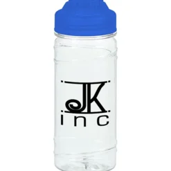 Refresh Cyclone Water Bottle with Flip Lid - 16 oz - Clear - 24 hr