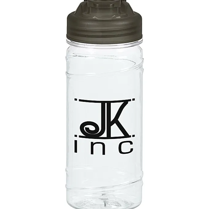 Refresh Cyclone Water Bottle with Flip Lid - 16 oz - Clear - 24 hr
