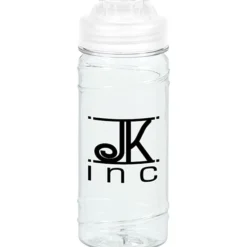 Refresh Cyclone Water Bottle with Flip Lid - 16 oz - Clear - 24 hr