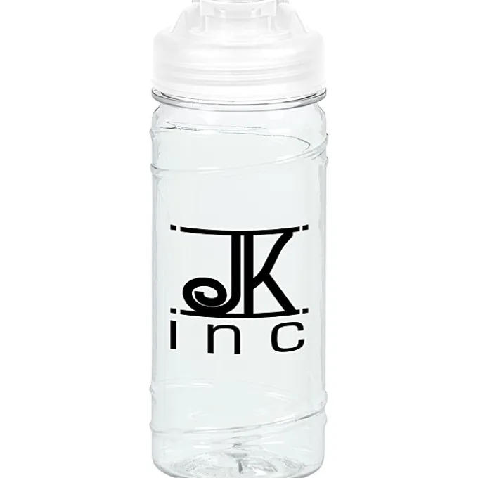 Refresh Cyclone Water Bottle with Flip Lid - 16 oz - Clear - 24 hr